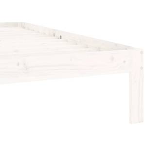 Cadre de lit 3013677 Blanc - Largeur : 104 cm