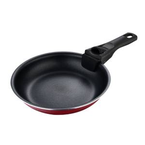 Pfannen-Set Click&Cook Red (4-teilig) Metall - 27 x 6 x 35 cm