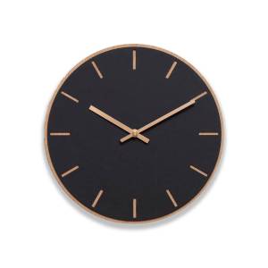 Horloge murale 32398 Noir - Bronze