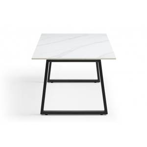Table basse 120x60cm céramique NEVADA 02 Blanc - Céramique - 120 x 45 x 60 cm