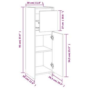 Armoire de salle de bain 3003601 Marron foncé