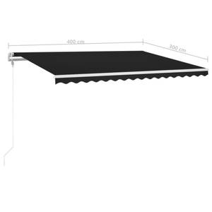 Markise 3006542-1 Anthrazit - 300 x 1 x 400 cm