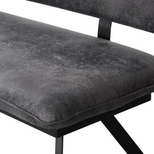 Banc JUNA Anthracite - Largeur : 140 cm