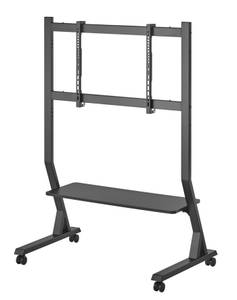 TV-Ständer LUMLDT03-25FLW Schwarz - Metall - 64 x 153 x 40 cm