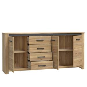 Wohnzimmer Cayden 33 (6-teilig) Braun - Holzwerkstoff - 450 x 220 x 42 cm