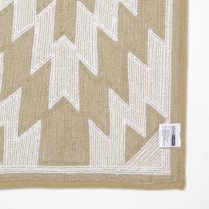 Badematte Beige - Textil - 50 x 2 x 80 cm