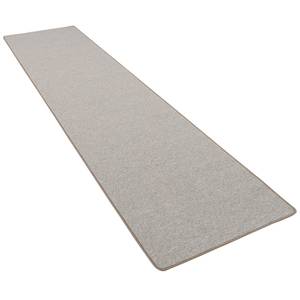 Velour Läufer Teppich Strong Taupe - 80 x 240 cm