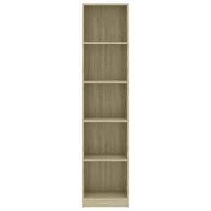 Bücherregal 3016500-1 Eiche Sonoma Dekor - 40 x 175 cm