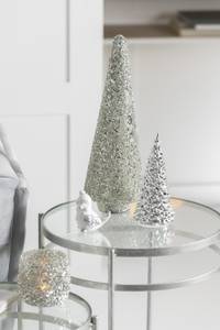 Weihnachtsbaum BGWS Braun - Grau - Silber - Glas - 14 x 39 x 14 cm