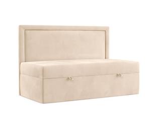 Kinder-Boxspringbett KIRBY Beige - Tiefe: 80 cm