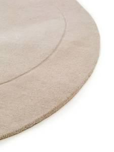 Tapis de laine Shape Blanc crème