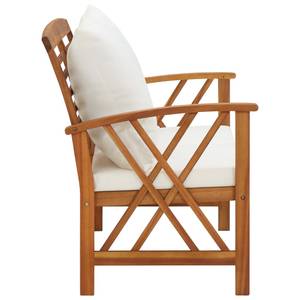 Banc de jardin 3004724 Marron - Blanc