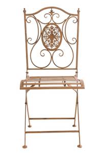 Chaises de jardin Sibell Lot de 2 Marron