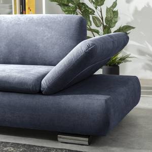 Terrence Ecksofa links, blau Blau - Textil - 270 x 76 x 190 cm