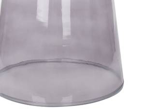 Table d'appoint LAGUNA Gris - Verre - 39 x 43 x 39 cm