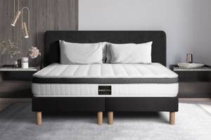 Matelas+sommier 200x200 Largeur : 200 cm