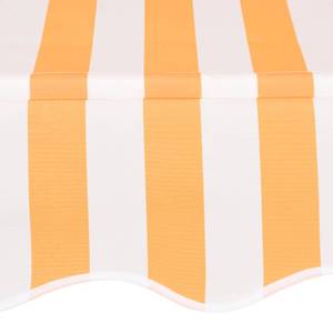Auvent rétractable 296524-1 Orange - Métal - Textile - 300 x 300 x 1 cm