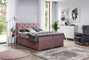 Boxspringbett DREAM Pink - Holzwerkstoff - 183 x 116 x 208 cm