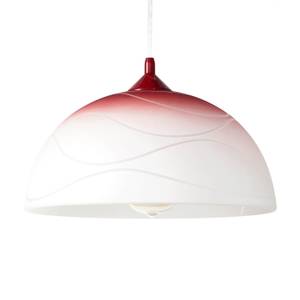 Lustre suspension ADANIA Granit - Rouge - Blanc