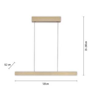 Pendellampe PURE elektrisch ausfahrbar Messing - Metall - 120 x 240 x 120 cm