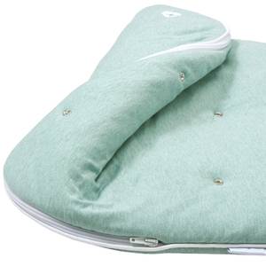 Babyschlafsack Jersey Grün - Textil - 53 x 10 x 110 cm