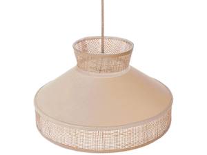 Lampe suspension BATALI Beige - Bleu pétrole