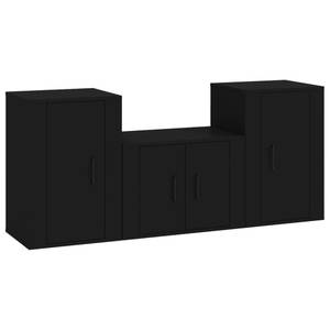 TV-Schrank 3er Set D243 Schwarz