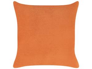 Chaiselongue LE CRAU Schwarz - Orange - Armlehne davorstehend links