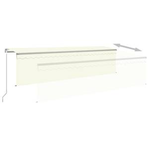 Auvent rétractable 3014352-3 Crème