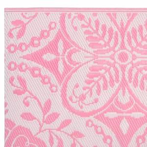 Tapis d'extérieur 3006547-52 Rose foncé - Matière plastique - 250 x 1 x 80 cm