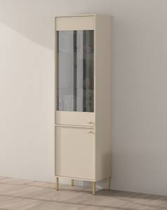 Glasvitrine Tonkin Beige