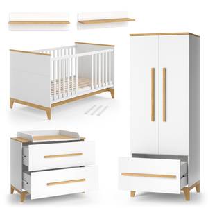 Set de chambre denfant Malia 38272 Chêne - Blanc