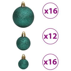 Boules de Noël (lot de 100) 295555 Vert