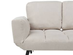 2-Sitzer Sofa BREKKE Beige - Schwarz - Creme