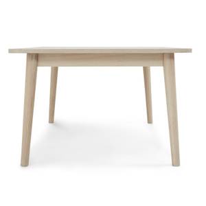 Rechteckiger Couchtisch Nyborg Natur Braun - Massivholz - Holzart/Dekor - 125 x 52 x 70 cm