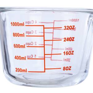 Messbecher Glas 1 Liter kaufen