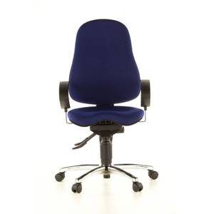 Bürodrehstuhl Sitness 10 mit Orthositz Blau