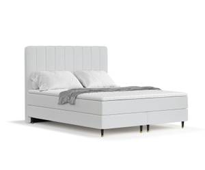 Boxspringbett Kobbe  Hellgrau - Breite: 120 cm