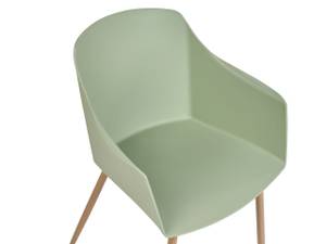 Chaise de salle à manger FONDA II Vert - Vert clair - Chêne clair