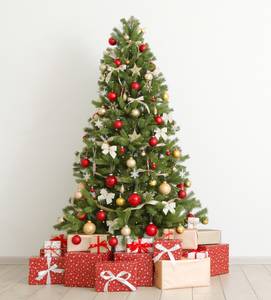 Weihnachtsbaum 150 cm Trento Grün - Kunststoff - 109 x 150 x 109 cm