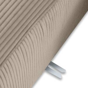 Einzelsofa BUFFO 4-Sitzer Beige - Breite: 250 cm