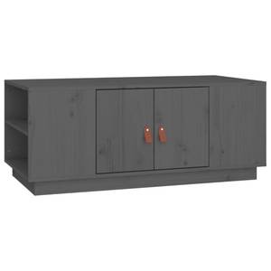 Couchtisch D731 Grau - Massivholz - 50 x 41 x 100 cm