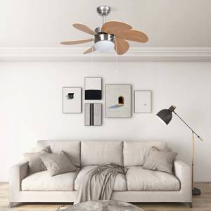 Ventilateur de plafond 3006465 Marron clair