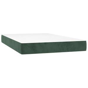 Lit à sommier tapissier 3017268-8 Vert foncé - 120 x 203 cm