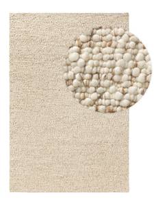 Tapis de laine Patch Marron - 120 x 1 x 170 cm