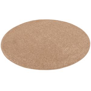 Teppich Hochflor Shaggy Cottage Rund Bronze - 200 x 200 cm