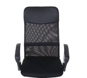 Fauteuil de bureau Malmö Noir - Cuir synthétique - 67 x 121 x 60 cm