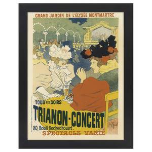 Bilderrahmen Poster Trianon Concert Schwarz