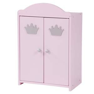 Puppenschrank Prinzessin Sophie Pink - Holzwerkstoff - 35 x 52 x 21 cm