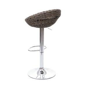 Barhocker G26 (2er-Set) Braun - Polyrattan - 47 x 97 x 44 cm